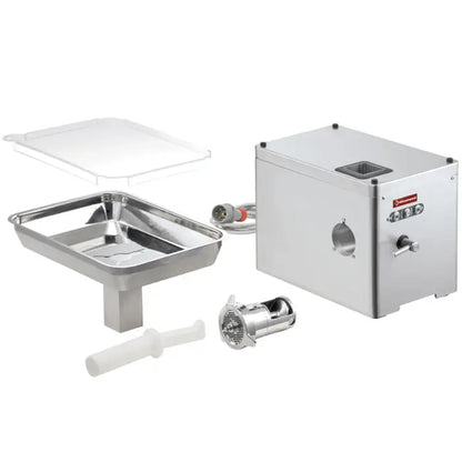 Hachoir en inox N° 32 de table Ø 6 mm 500 kg/h TGD32/BT-PBH