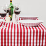Nappe carrée à carreaux rouges en polyester Mitre Comfort Gingham 890 x 890mm — HB581