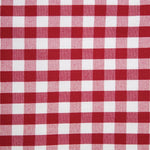 Nappe carrée à carreaux rouges en polyester Mitre Comfort Gingham 890 x 890mm — HB581
