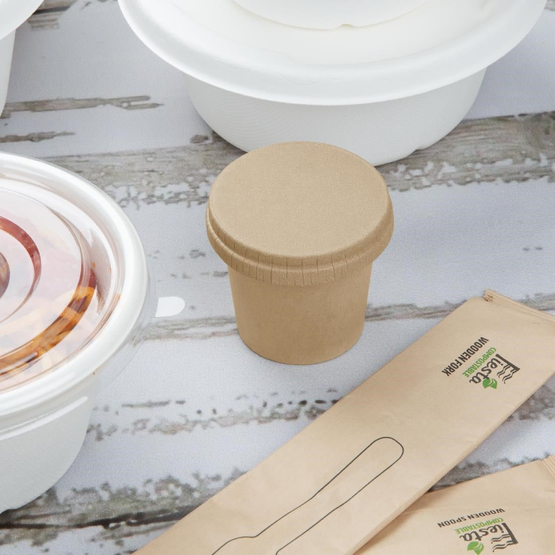 Pots à sauce Fiesta Recyclable 80 ml (lot de 1000) — HC266