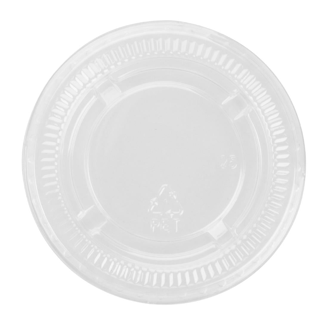 Couvercles en PET Fiesta Recyclable pour pots à sauce (lot de 1000) — HC268