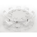 Table ronde pliante par le centre Bolero 1,8m — HC270