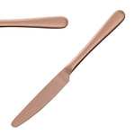 Couteaux de table cuivre Olympia Cyprium (lot de 12) — HC340