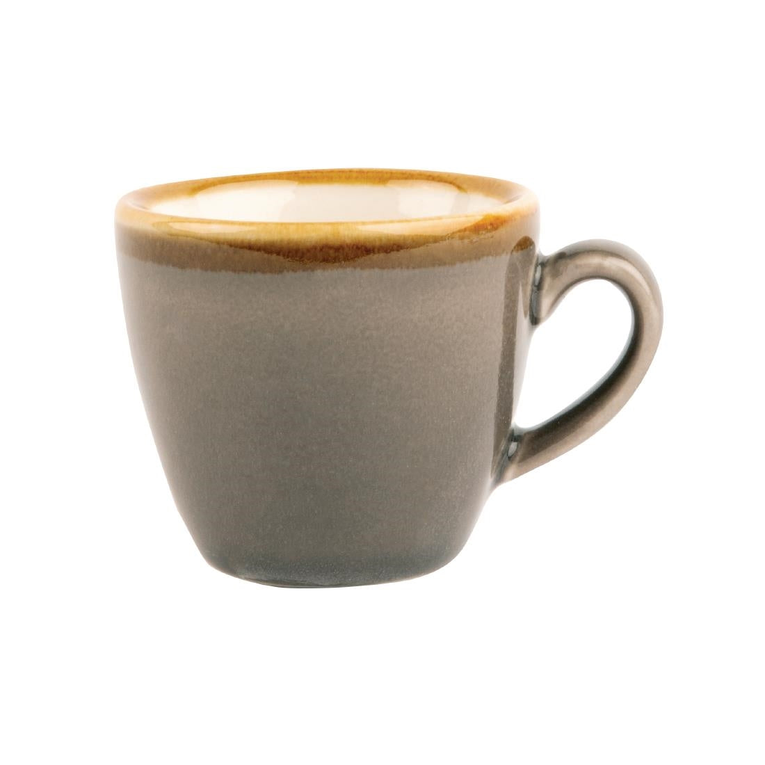 Tasses à espresso Olympia Kiln grises 85ml (lot de 6) — HC388