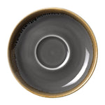 Soucoupe Olympia Kiln Grise 160mm (lot de 6) — HC393