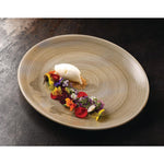 Assiettes rondes Churchill Stonecast Patina Antique Taupe 288mm (Lot de 10) — HC786