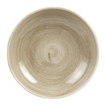 Assiettes rondes Churchill Stonecast Patina Antique Taupe 248mm (Lot de 8) — HC790