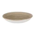 Assiettes rondes Churchill Stonecast Patina Antique Taupe 248mm (Lot de 8) — HC790