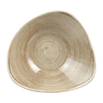 Bols triangulaires Churchill Stonecast Patina Antique Taupe 235mm (Lot de 12) — HC795