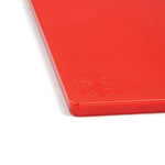 Planche à découper antibactérienne basse densité Hygiplas rouge — HC859