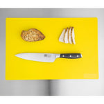 Planche à découper antibactérienne basse densité Hygiplas jaune — HC861