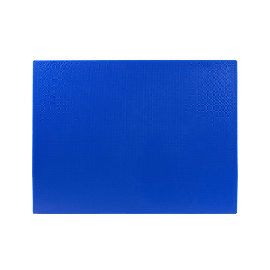 Grande planche à découper épaisse basse densité Hygiplas bleue — HC872