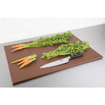 Grande planche à découper basse densité Hygiplas marron — HC873