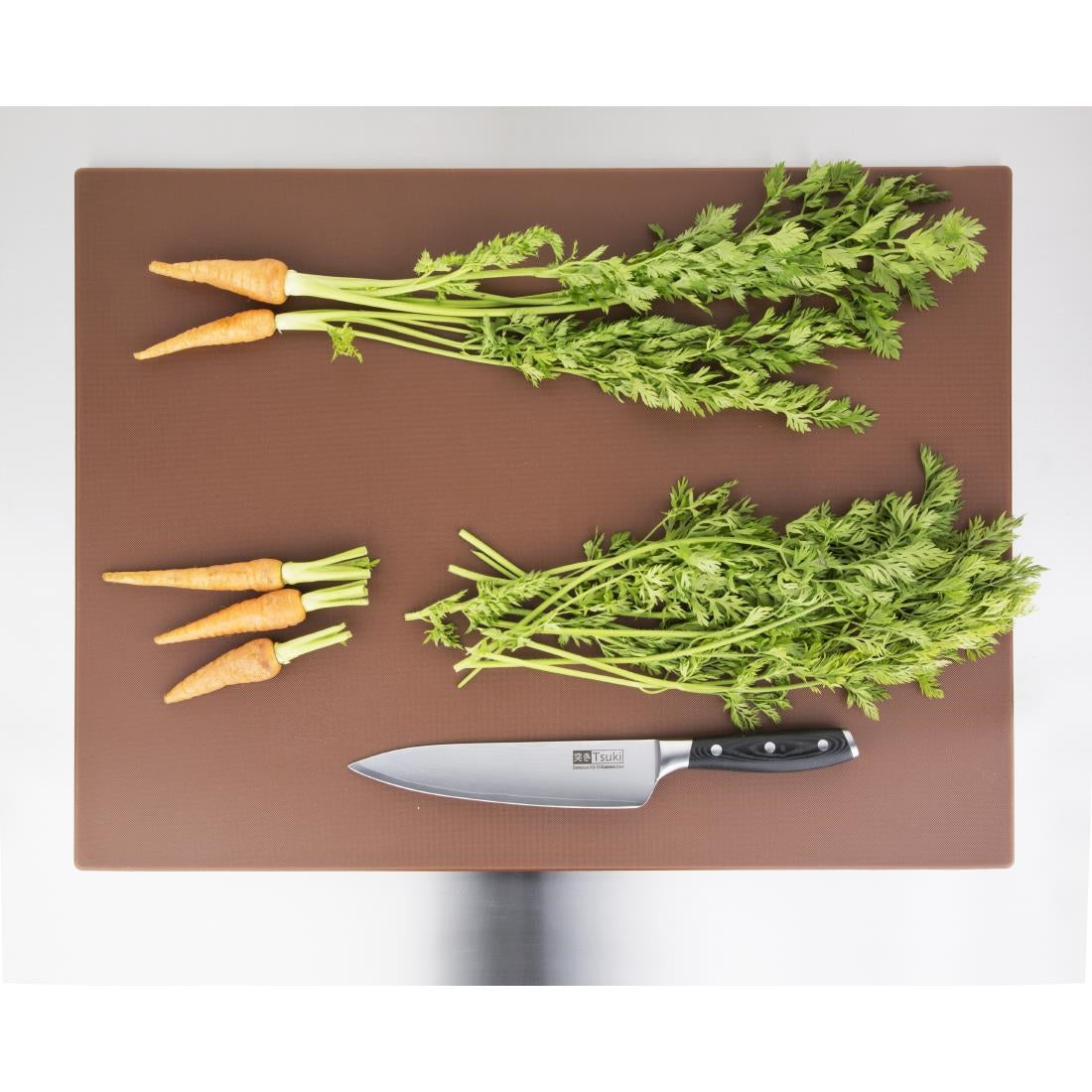 Grande planche à découper basse densité Hygiplas marron — HC873