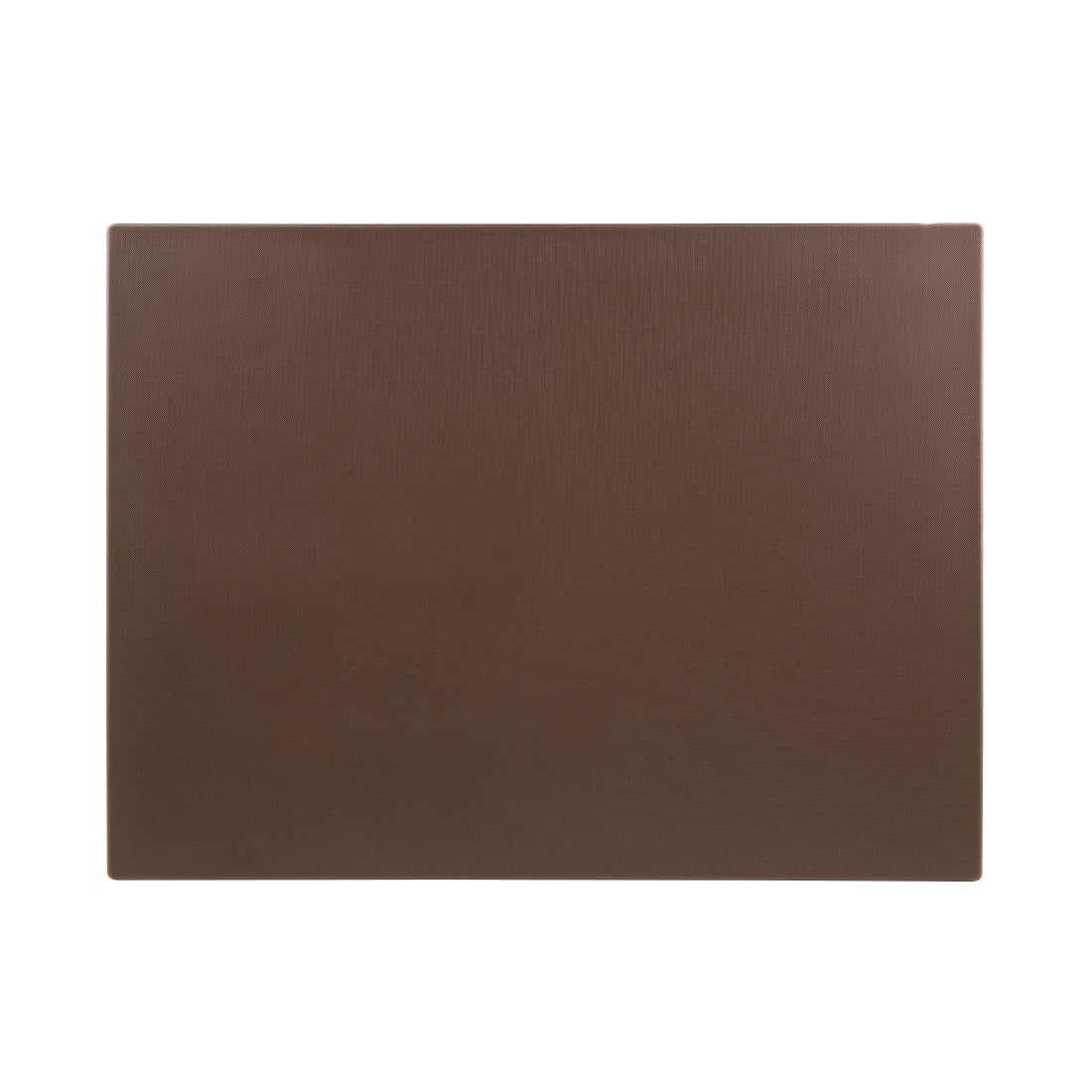 Grande planche à découper basse densité Hygiplas marron — HC873