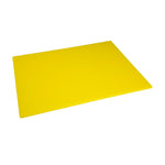 Grande planche à découper basse densité Hygiplas jaune — HC883