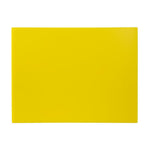 Grande planche à découper basse densité Hygiplas jaune — HC883