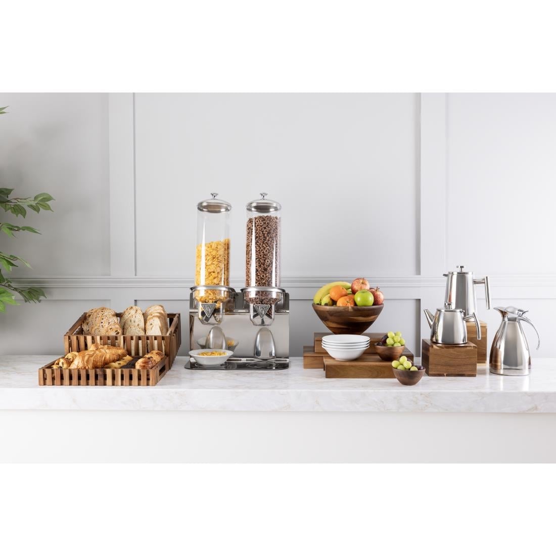 Cafetière isotherme en acier inoxydable Olympia 6 tasses — U073