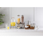 Distributeur d'eau rétro en verre avec socle métal Olympia 8,5L — CK939