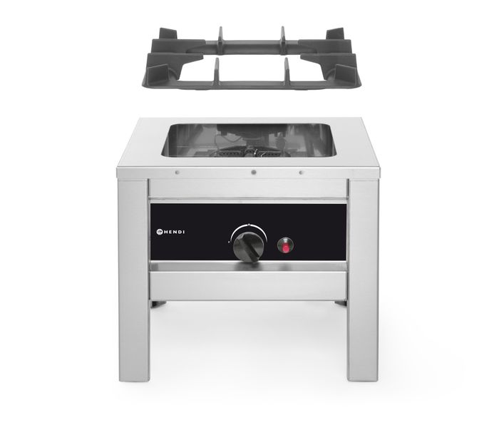 Réchaud à gaz, HENDI, Profi Line, 6,7kW, 425x425x(H)400mm — 147108