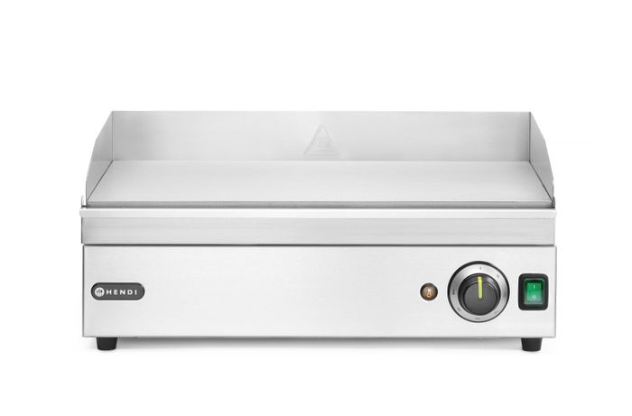Grill, lisse, HENDI, Kitchen Line, 230V/2400W, 527x404x(H)233mm — 154939