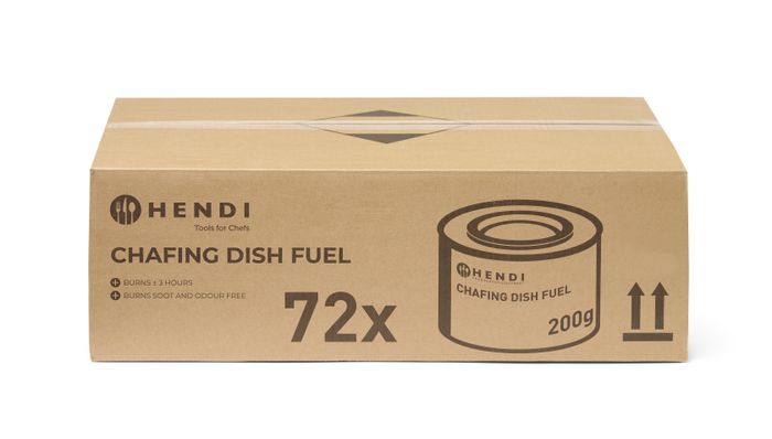 Chafing dish brandpasta, HENDI, 72 st — 194355