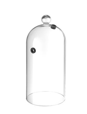 Glazen stolp met ventilatieopening, HENDI, Cocktail stolp, ⌀130x(H)282mm — 199657