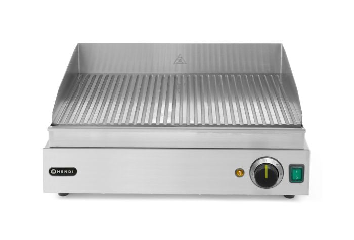 Grill rainuré, HENDI, Profi Line, 230V/2400W, 527x404x(H)233mm — 203170