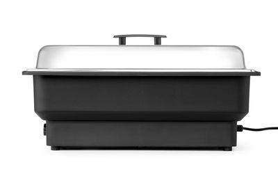 Chafing dish elektrisch Tellano, HENDI, Kitchen Line, GN 1/1, 9L, 230V/900W, 575x349x(H)278mm — 204825