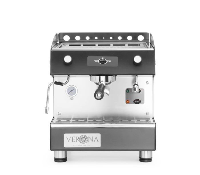 Koffiemachine Romeo Easy, 1 groepen, halfautomatisch, Verona, 230V/1800W, 375x530x(H)485mm — 207598
