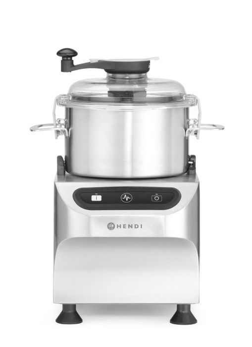 Coupe-légumes, électrique, HENDI, Profi Line, 5 kg, Argent, 230V/800W, 377x350x(H)520mm — 210284