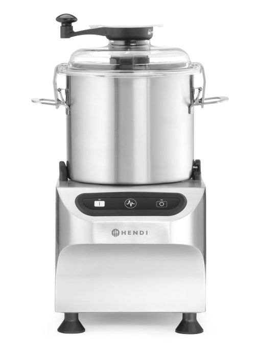 Coupe-légumes, électrique, HENDI, Profi Line, 8 kg, Argent, 230V/800W, 377x350x(H)586mm — 210291
