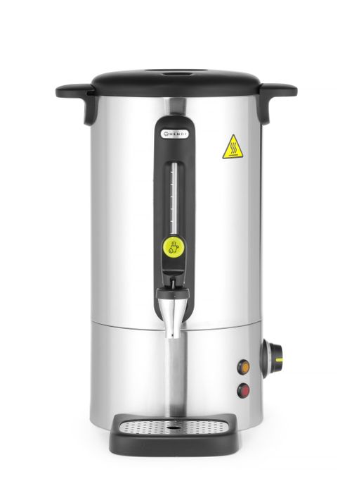 Distributeur à boissons chaudes UNIQ, HENDI, designed by Robert Bronwasser, 9L, Argent, 230V/950W, 307x330x(H)450mm — 211410