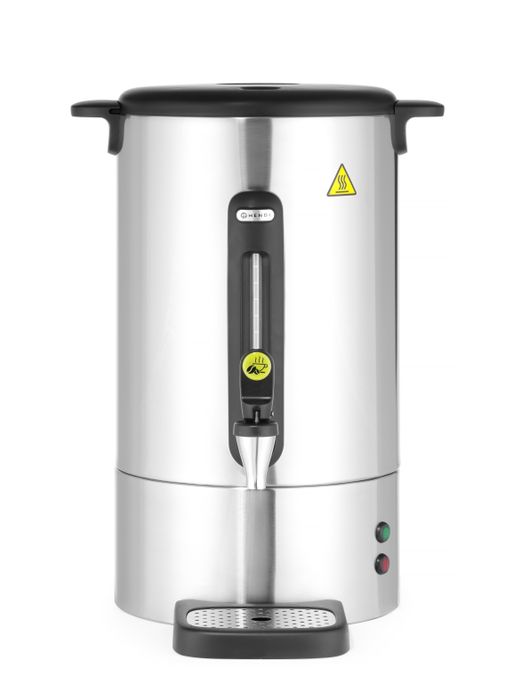 Percolator UNIQ, HENDI, designed by Robert Bronwasser, 14L, Zilver, 230V/1750W, 357x380x(H)502mm — 211441