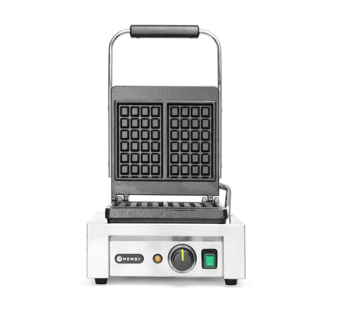 Wafelmaker 'Luiks', HENDI, 230V/1500W, 330x437x(H)251mm — 212103