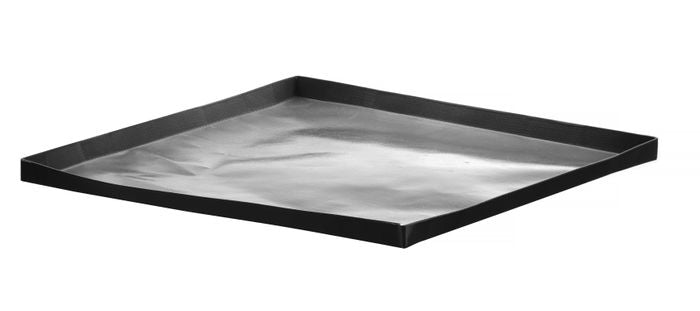 Plaque de cuisson pour four à haute vitesse, antiadhésif, HENDI, Noir, 280x280x(H)15mm, Carré — 219744