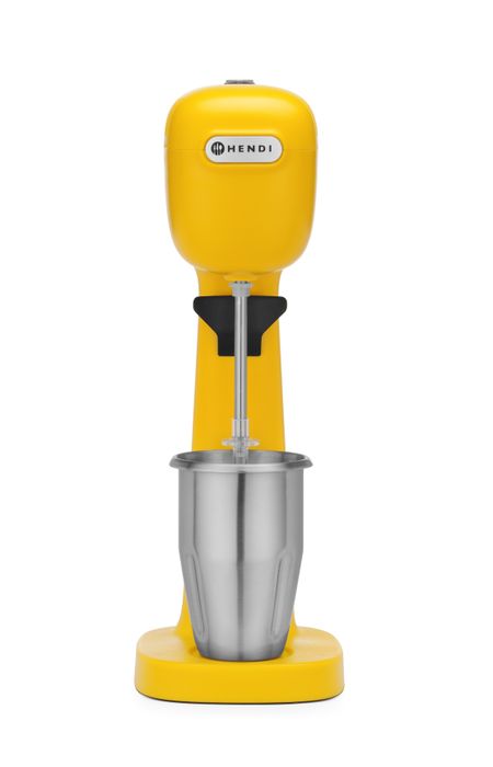 Mixeur à milkshake, HENDI, designed by Robert Bronwasser, Jaune, 230V/400W, 170x196x(H)490mm — 221631