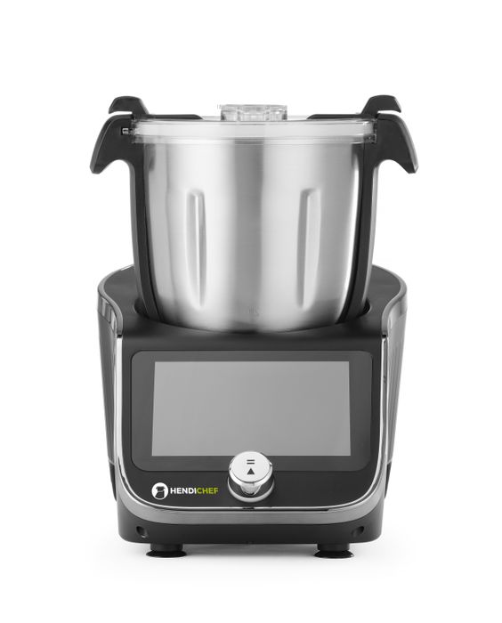 Multifunctionele foodprocessor HENDICHEF, zwart, HENDI, 3L, 230V/1400W, 210x380x(H)320mm — 221792