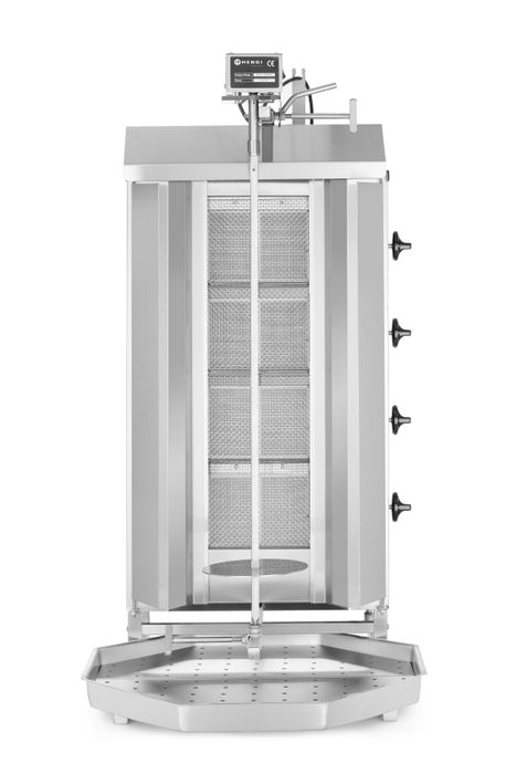 Kebabgrill gas, HENDI, Profi Line, 230V/16W, 13kW, 735x745x(H)1110mm — 226001