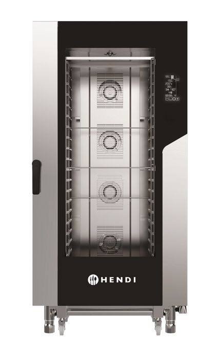 Four mixte Contact 20 niveaux GN 1/1, HENDI, 400V/31000W, 930x1035x(H)1900mm — 229613