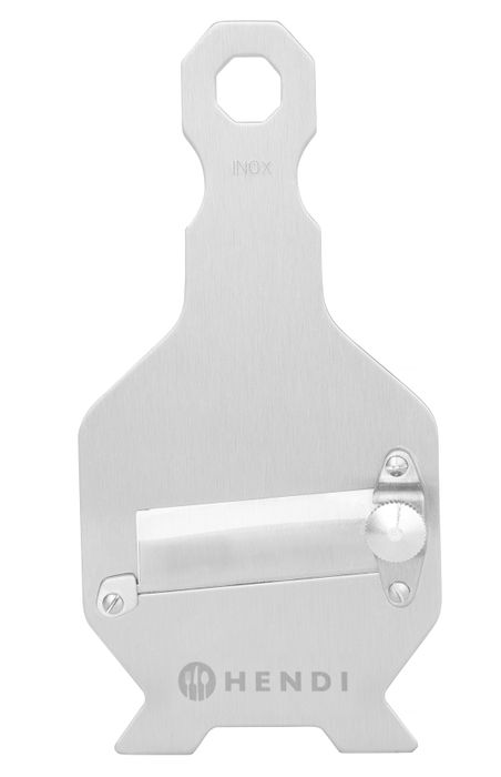 Coupe-truffes, HENDI, Bord lisse, Argent, 175x83mm — 229835