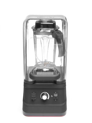 Bar blender met geluiddempende kap, HENDI, 2,5L, Zwart, 230V/1680W, 250x300x(H)540mm — 230688