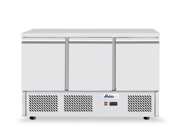 Koelwerkbank, 3 deuren, Arktic, 254L, 230V/220W, 700x1365x(H)890mm — 232026