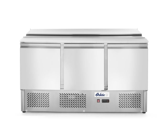Saladette met 3 deuren 380L, Arktic, 253L, 230V/310W, 700x1380x(H)868mm — 232811