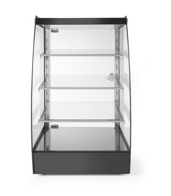Présentoir ouvert à étagères multiples 75L, HENDI, 230V/2W, 415x390x(H)716mm — 233092