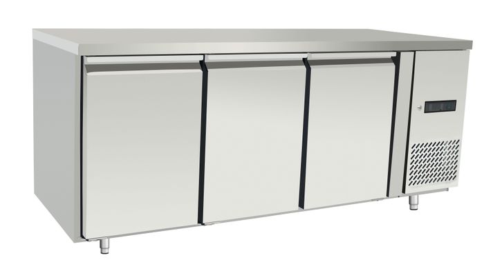 Koelwerkbank, 3-deurs, Arktic, Profi Line, 334L, 230V/400W, 700x1795x(H)839mm — 238127