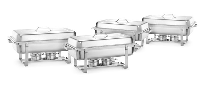 Chafing dish set, HENDI, GN 1/1, 8,5L, 610x355x(H)297mm — 238837