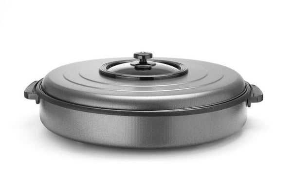 Fait-tout électrique, HENDI, casserole intérieure 550x60mm, 230V/1600W, ⌀620x(H)170mm — 239605