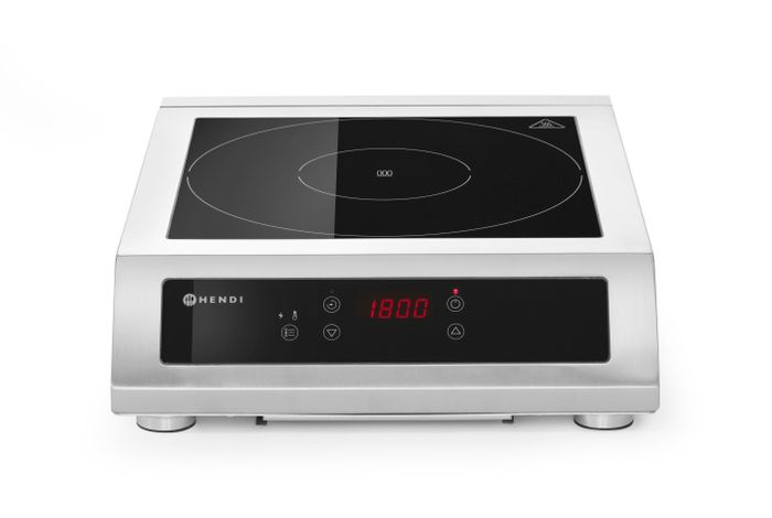 Inductiekookplaat 3500 D XL, HENDI, Profi Line, 230V/3500W, 390x490x(H)120mm — 239698