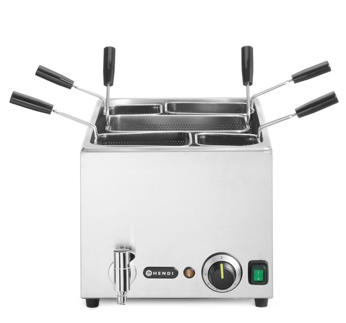 Pastakoker, HENDI, 25L, 230V/3500W, 601x326x(H)279mm — 240496